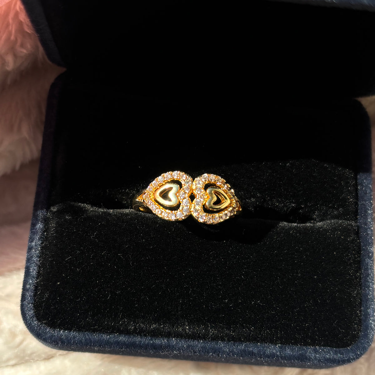 Two hearts II (ring)